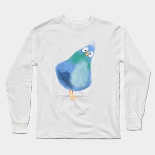 curious pigeon Long Sleeve T-Shirt